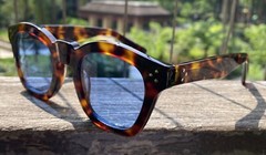 Vintage Blue Sunglasses Men Solid Acetate Tortoise Glasses Women Skyblue Glasses