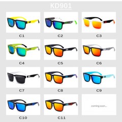 KDEAM Polarized Square Sunglasses Mens Women Fishing Driving Sport Glasses UV400
