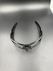 Oakley Oil Rig II Polished Black w/Silver Ghost Text Frame