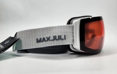 Maxjuli Ultra Anti-Fog Coating Flameless Design Ski Goggles Magnets Contained