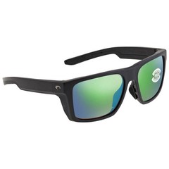 Costa Del Mar LIDO Green Mirror Polarized Glass Men’s Sunglasses 6S9104 910402