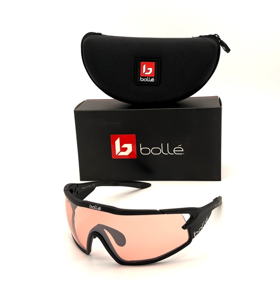 BOLLE B-ROCK PRO Matte Black / Phantom Vermillon Gun 135mm Sunglasses