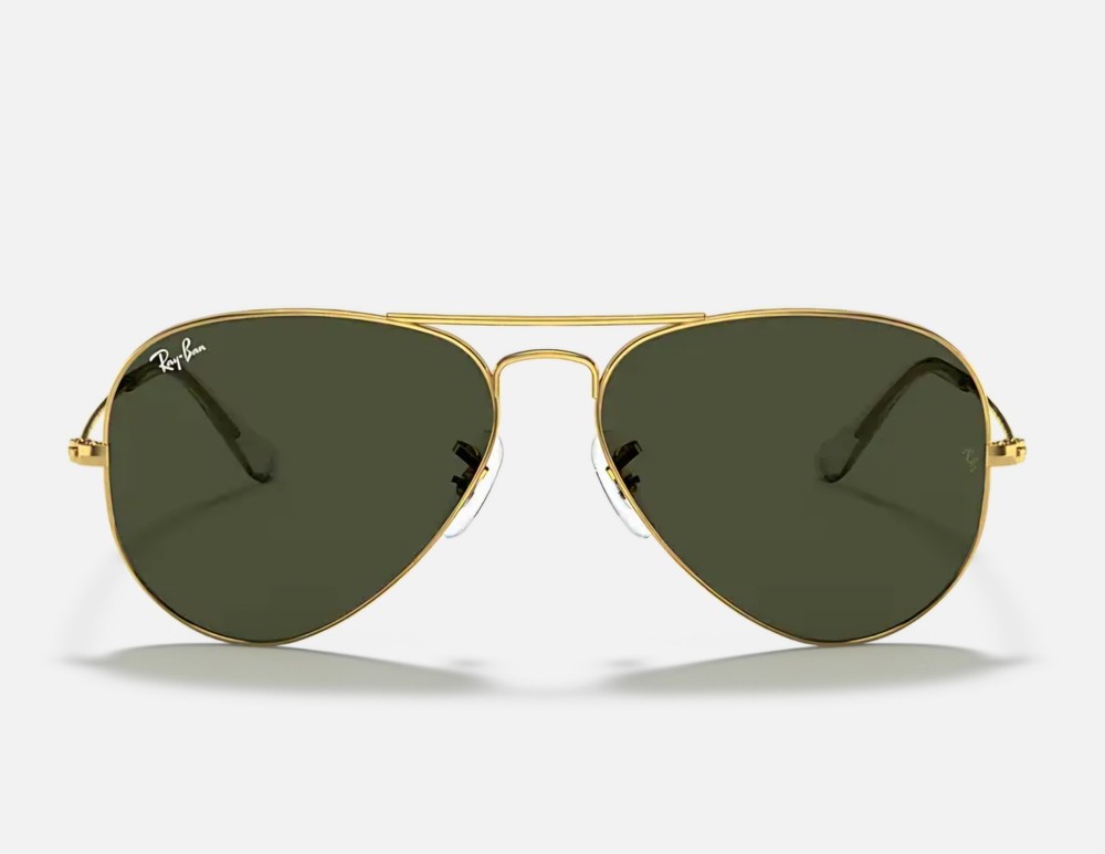 Ray-Ban RB3025 58mm Aviator Classic Gold Metal Sunglasses