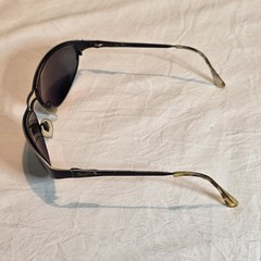 Maui Jim Mariner MJ 157 2M Matte Black Metal Frame, Made In ITALY, NEEDS REFURB