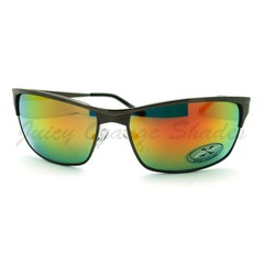 Men’s Sporty Fashion Sunglasses Classic Rectangular Metal Frame UV400