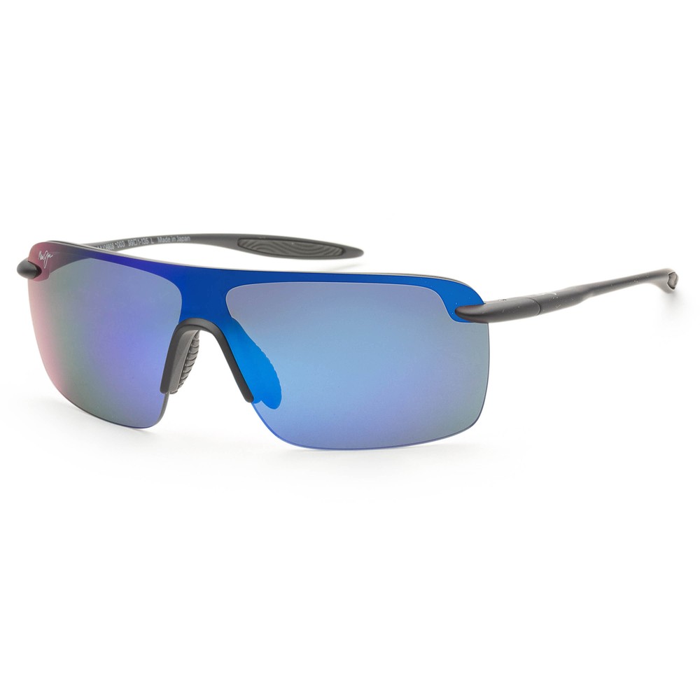 Maui Jim Men’s Palulu 99 mm Black Sunglasses MJ0680S-003