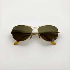 RARE Ray-Ban Cockpit Sunglasses RB3362 091/3K 56-14 2K Yellow Frame ITALY
