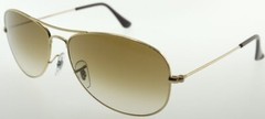 Rayban Cockpit 3362 001/51 Gold / Brown Gradient Sunglasses