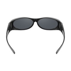 Polarized Sunglasses Medium Fit Over Glasses Rectangular OTG Frame Anti-Glare