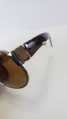 Kirkland Signature Men’s Aviator Sunglasses Tinted Brown Lens Brown Frame 135mm
