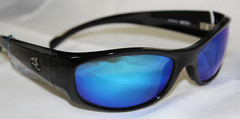 NWT Salt Life Tortola Gloss Black Smoke Blue $169 Salty Live Salty Saltlife