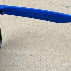 UCLA Athletics Sunglasses WESCOM Branded Black Blue Frames Minor Scratches