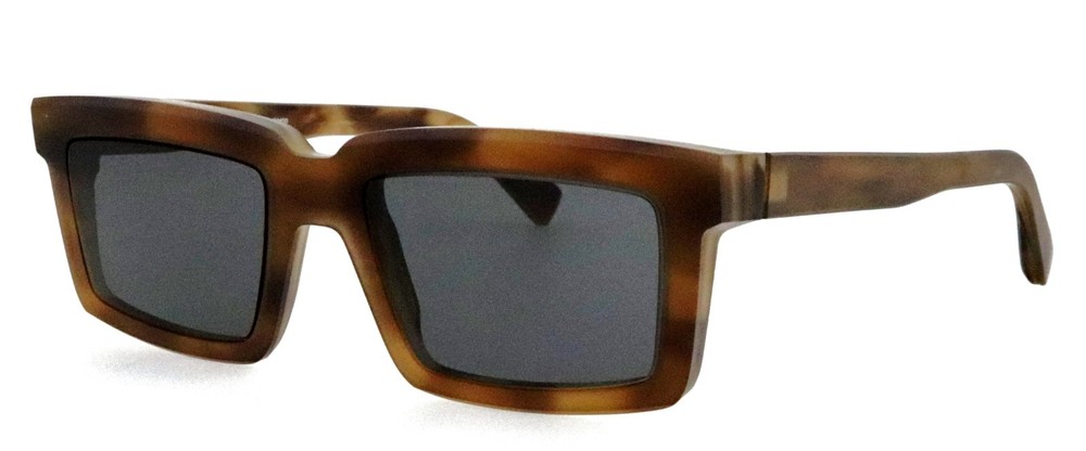 New MYKITA Dakar C802 ID 04QD 53mm Matte Havana Square Sunglasses Germany
