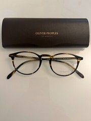 Timberlake’s FAV~ OLIVER PEOPLES RILEY-R Optical MSRP$463 Cocobolo Havana RARE