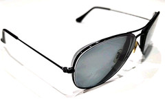 Ray Ban RB3362 Cockpit 002 No Lenses Black Metal Sunglasses Frame Only 59-14