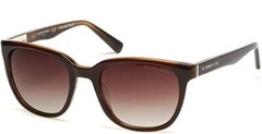Sunglasses Kenneth Cole New York KC 7247 50H Dark Brown/Other/Brown Polarized