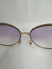 Yves Saint Laurent 31-5160 Gold Lens Purple Sunglasses