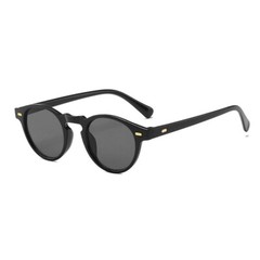 Classic Round Oval Circle Men Women Tint Retro Vintage Fashion Sunglasses Shade