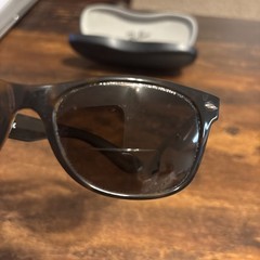 Ray Ban 2132 Tortoise Wayfarer Sunglasses/Reading Glasses With Hard Case