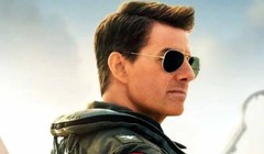 Dark Smoke Lens Top Gun Maverick Gold Frame Aviator Sunglasses Aviators