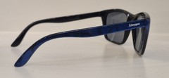 Bolle 527 Acrylex Blue Marble Textured Frame Sunglasses 1980’s-1990’s SCHWEPPES