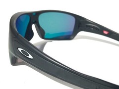 NEW Oakley TURBINE ROTOR Matte Black POLARIZED Galaxy Ruby Lens Sunglass 9307