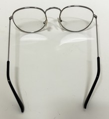 Simple Fashion Glass Silver Metal Plastic Adult Unisex Retro Vintage Style