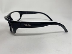 RAY BAN RB 4033 601 GLOSSY BLACK SUNGLASSES ITALY Predator Wrap PD84