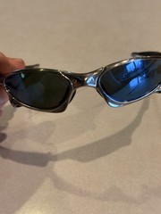 Rare Vintage OEM Oakley X Metal Penny Polished Black Iridium Lenses SKU G2U