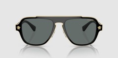 VERSACE VE2199 100281 Black Polarized Grey 56 mm Men’s Sunglasses