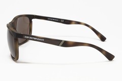 Emporio Armani EA4107 508973 Matte Havana Size 59mm Square Men’s Sunglasses NEW!