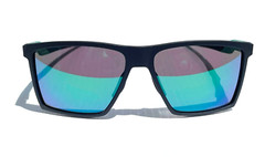 NEW Oakley FUTURITY SUN Satin Black PRIZM Jade Mirror Lens Sunglass 9482-02
