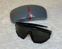 Large-size PRADA Eyewear sports sunglasses. 100% original