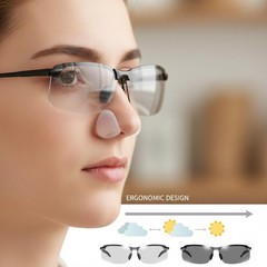 Jowxsx Polarized Photochromic Sunglasses UV400 Day Night Driving Sports Glasses