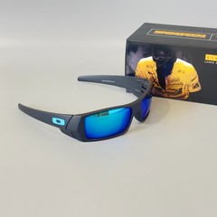 Oakley Gascan Polarized Sunglasses OO9014 Matte Black/Prizm Deep Water H2O
