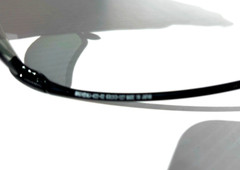 NEW Maui Jim BREAKWALL Gloss Black POLARIZED Neutral Grey Lens Sunglass 422-02