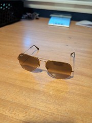 Rayban Aviator Large Metal Gradient Brown RB3025 Standard 58mm