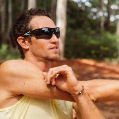 Sports Sunglasses with One-Piece Wraparound UV400 Lens for Hiking & Outdoor