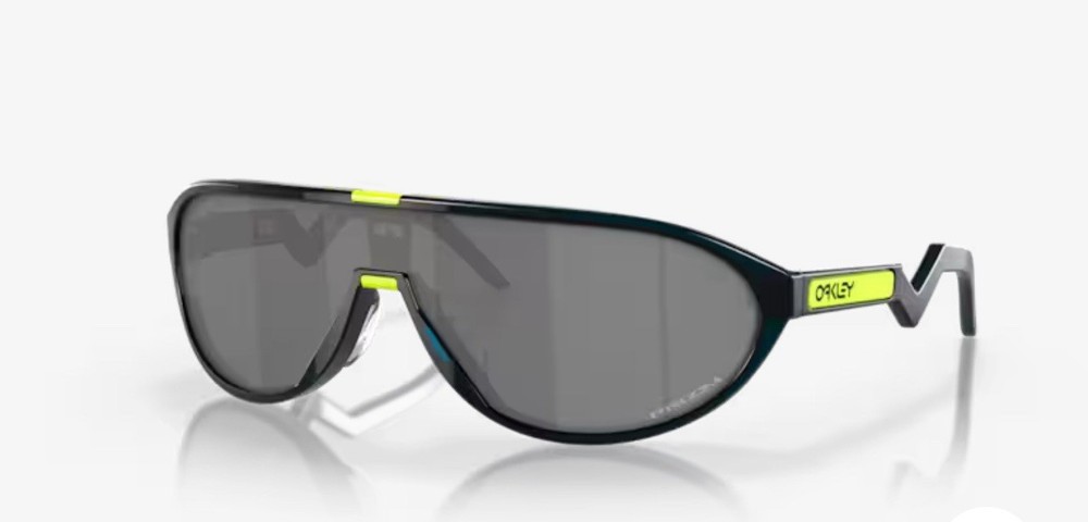 Oakley Men’s OO9467 CMDN Sunglasses Translucent Poseidon Prizm Black Sz L 133 mm
