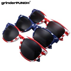 2 Pairs Bulk American Sunglasses USA Flag Classic Patriot