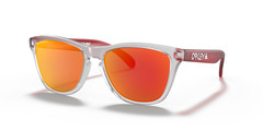 Oakley Sunglasses Frogskins (A) CNY Matte Clear Trans Red w/Prizm Ruby OO9245-A9