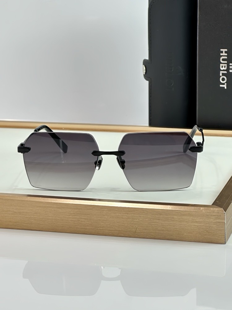 Hublot H057 Rimless Square Sunglasses 59-17-145