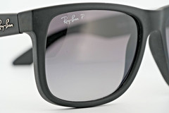 Ray-Ban Justin RB4165 622/T3 Sunglasses Full Rim Square Polarized Lens 54-16-145