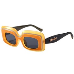 Retro Shades Luxury Sunglasses For Men Designer Famous Brand Square Sun Glasses