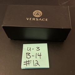 VERSACE Aviator MOD.2150-Q 1341/87 Sunglasses NEW OTHER READ DISCR