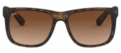 Ray-Ban Justin Classic Matte Havana Gradient Brown Lens RB4165 710/13 55