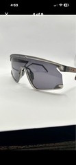 Oakley OO9237-1339 Men’s Shield Sunglasses Gray Frame AUTHENTIC and LEGIT 133mm