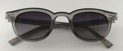 Montblanc Full Rim Sunglasses | Gray Frame | 100% UV Protected Black Lenses