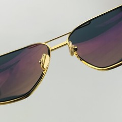 Tom Ford Sunglasses mod. Bradford BTF771 30A Gold Aviators Made in Italy