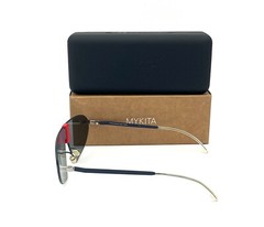 MYKITA & BERNHARD WILLHELM KARMA COL 422 Navy / Dark Blue Solid 152mm sunglasses